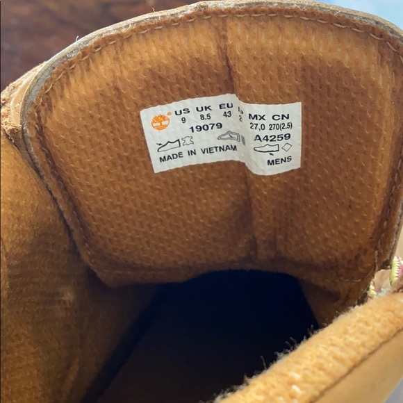 SOLD‼️‼️‼️ Men’s Timberland Boots - Picture 9 of 9